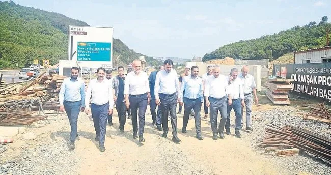İBB kavşak için çivi bile çakmadı