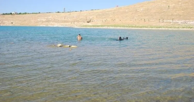 Baraj gölüne giren 16 yaşındaki genç boğuldu