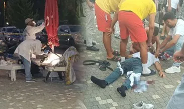 Manavgat'ta silahlı saldırı: 1'i turist 3 yaralı #antalya