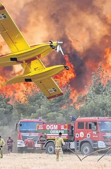 Şarköy ve Çanakkale teyakkuzu! Alevlerle savaş