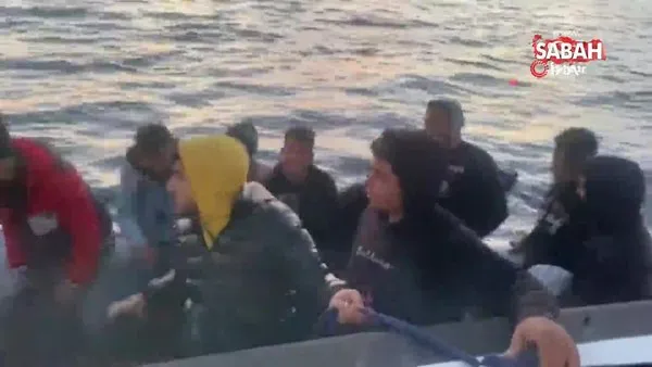 Kasım ayında bin 114 düzensiz göçmen kurtarıldı ve 889 kişi yakalandı | Video