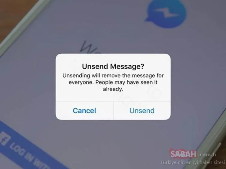 Facebook Messenger’da gönderilen mesajları geri alma dönemi başlıyor