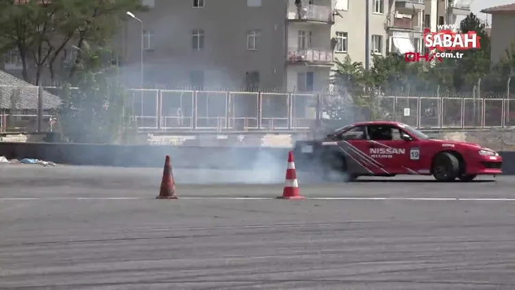 Drift şampiyonası nefes kesti