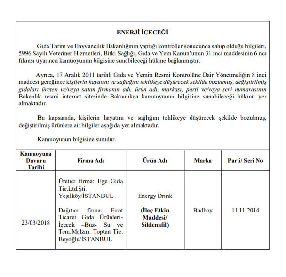 Son Dakika: Gıda, Tarım ve Hayvancılık Bakanlığı 173 firmanın hileli ürünlerini açıkladı