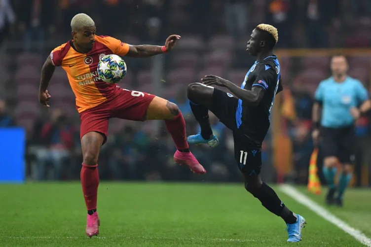 Galatasaray - Club Brugge maçından kareler