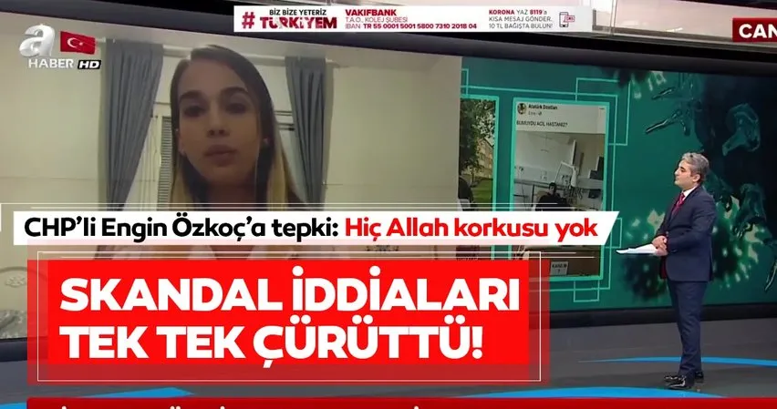 Leyla Gülüşken'den CHP'li Engin Özkoç'a sert tepki: Hiç Allah korkusu yok!