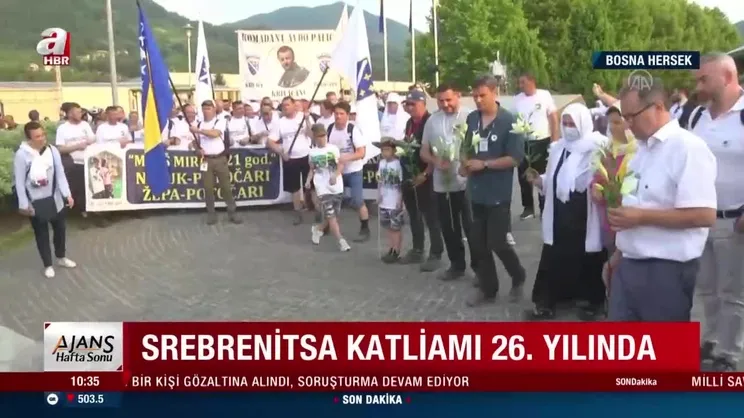 Srebrenitsa katliamı 26. yılında | Video