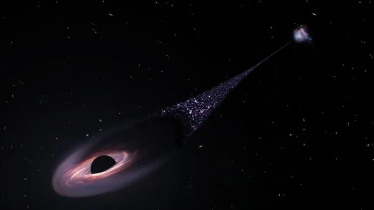 Astronomi tutkunlarını hayrete düşüren keşif: Güneşten 33 kat daha büyük kara delik!