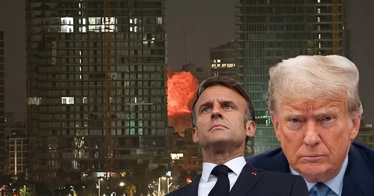 Son dakika | İsrail-İran savaşı gölgesinde yeni kriz: Donald Trump’tan Emmanuel Macron’a salvolar