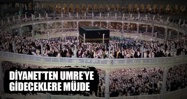 Diyanet’ten umre için taksit imkânı