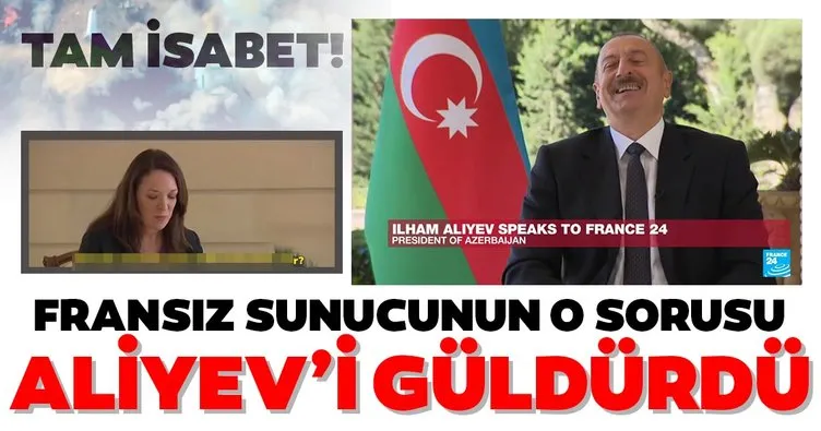Son dakika | Fransız sunucudan Aliyev’i güldüren soru! Aliyev’den çarpıcı açıklamalar: Türk SİHA’ları ile sahada büyük başarı...
