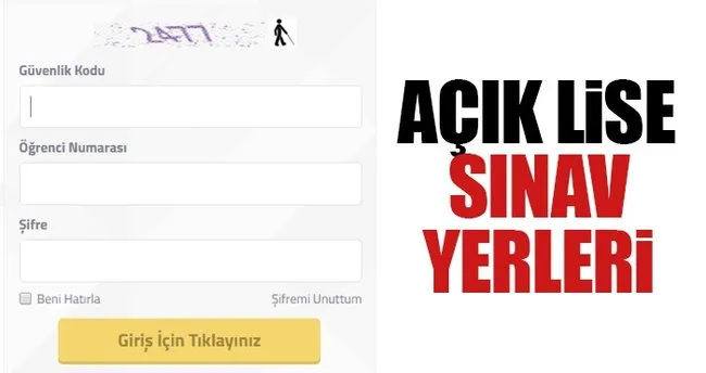 yarin yapilacak aol sinav giris yerleri ve belgesi sorgula acik ogretim lisesi sinav giris yerleri son dakika egitim haberleri