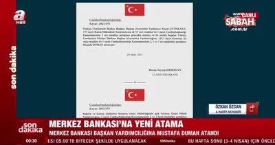 TCMB Başkan Yardımcısı Mustafa Duman oldu | Video