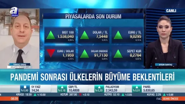 Tonguç Erbaş: 2021 büyüme ve enflasyon yılı olacak