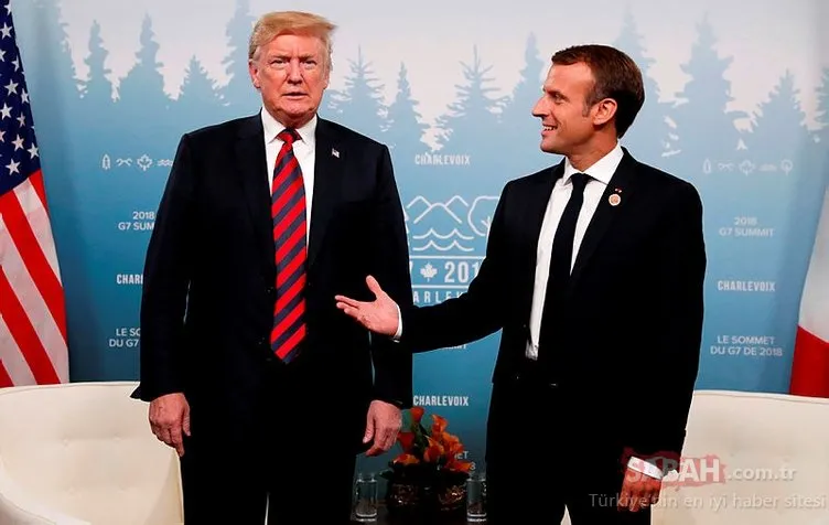Macron’dan Trump’a rest