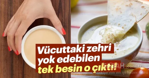 Vücuttaki zehri yok edebilen tek besin o çıktı!