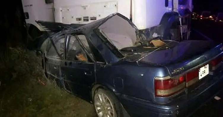 Giresun’da trafik kazası: 3 ölü!
