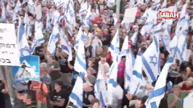 İsrail’de Yüksek Mahkeme önünde yargı reformu protestosu | Video