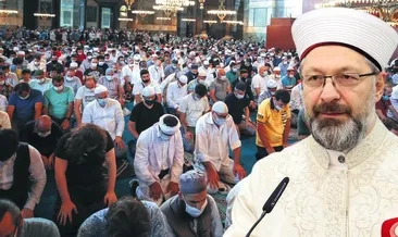 Teravih namazları camilerde kılınacak