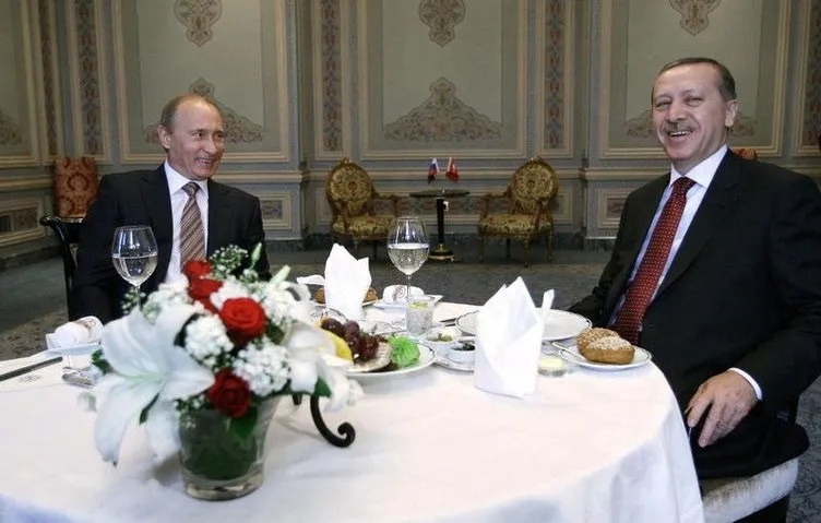 Erdoğan, Putin ile kahvaltıda bir araya geldi