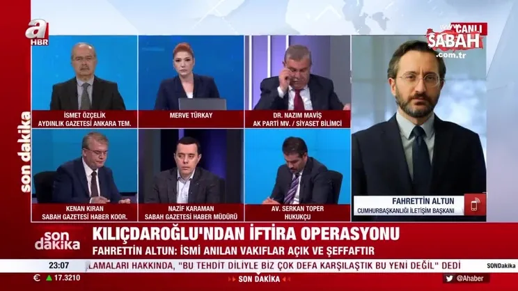 Cumhurbaşkanlığı İletişim Başkanı Fahrettin Altun’dan önemli açıklamalar | Video