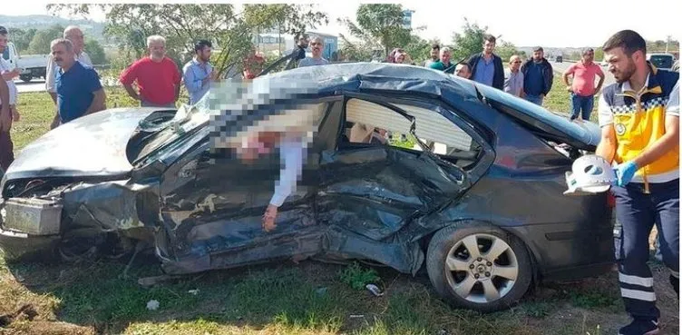 Gelin arabası kaza yaptı: 4 ölü, 5 yaralı