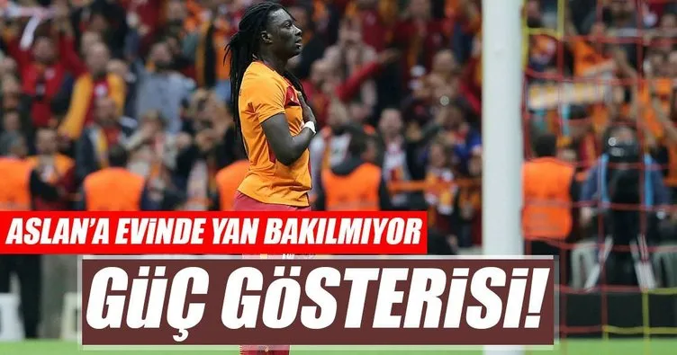 Galatasaray’dan güç gösterisi
