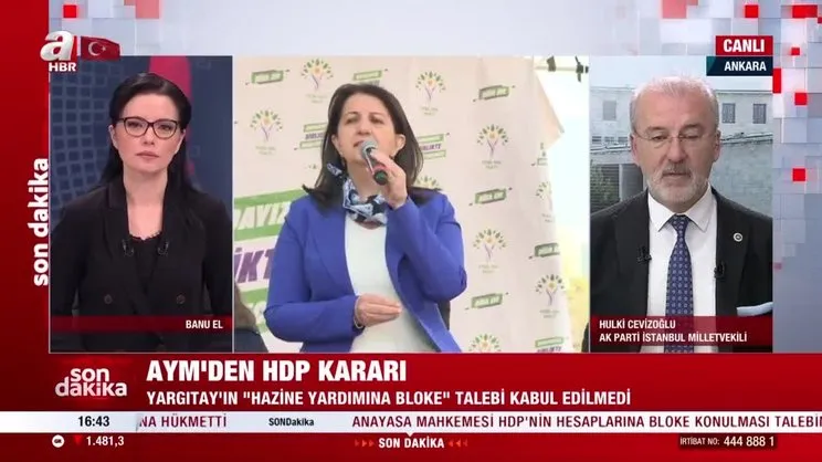 Son Dakika: AYM’den 'HDP’ye hazine yardımına bloke'ye ret! AK Parti'den ilk tepki... | Video