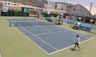 Şırnak’ta Uluslararası Cudi Cup tenis turnuvası finali yapıldı