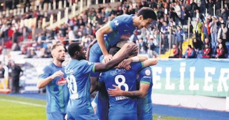 Rize 90+2’de güldü