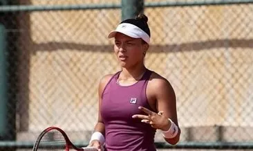 Alex De Souza’nın kızı Antalya’da tenis turnuvasına katıldı