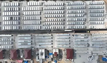 Gaziantep’te 3 bin kişilik Kalyon konteyner kentte depremzedelerin ihtiyaçları karşılanıyor