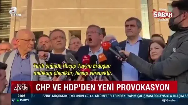 Son dakika: HDP'lileri yanına alan CHP'li Özgür Özel Başkan Erdoğan'ı tehdit etti | Video