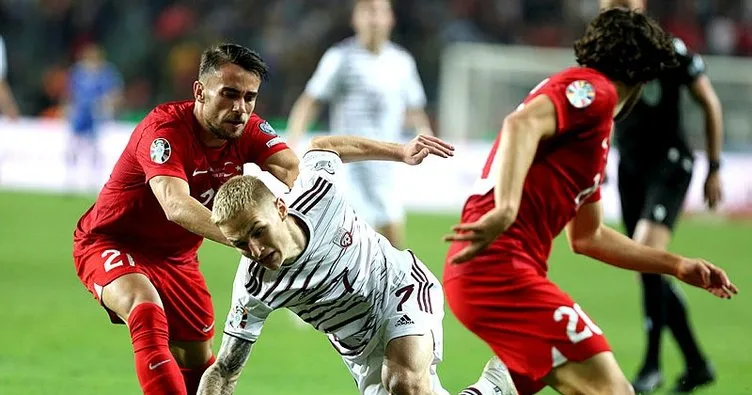 Son dakika: Türkiye EURO 2024’te! Bizim Çocuklar Letonya’yı 4 golle geçti