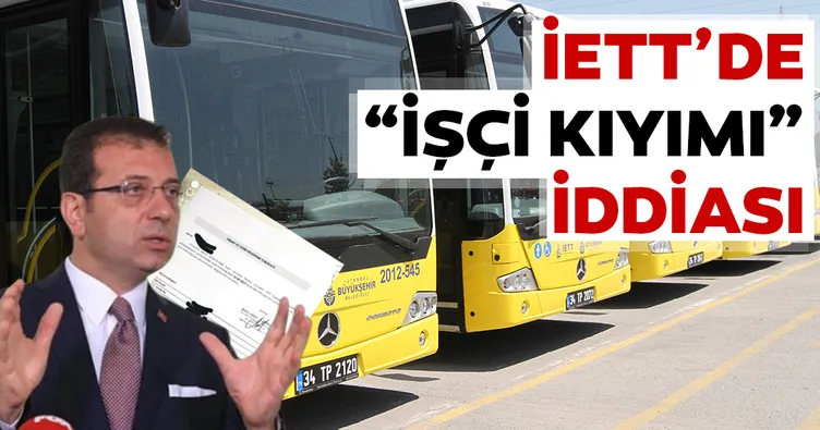 İETT’de işçi kıyımı iddiası