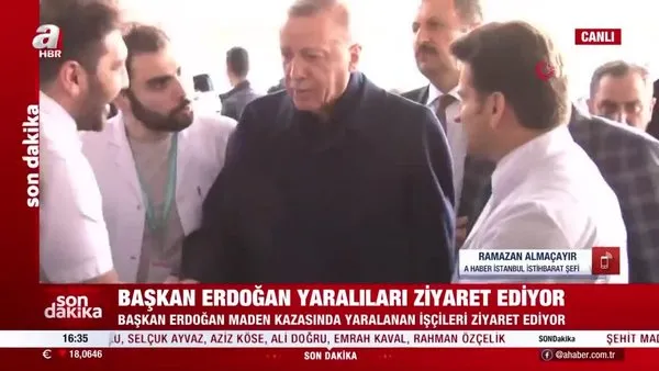 Başkan Erdoğan Çam ve Sakura Hastanesi'ne geldi | Video