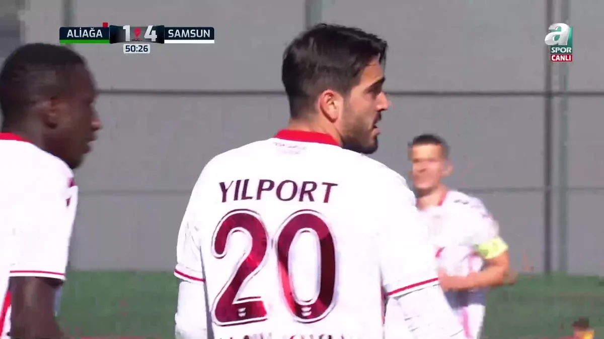 GOL | Aliağa FK 1-5 Samsunspor videosunu izle | Son Dakika Haberleri