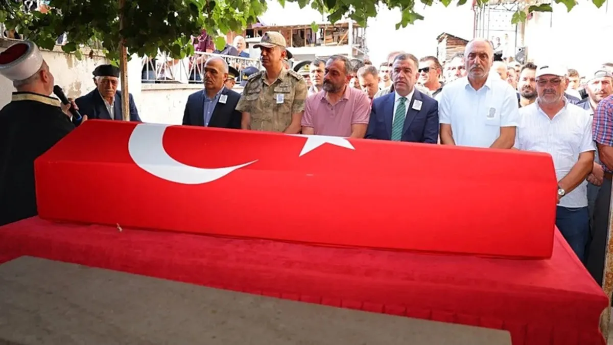 Kıbrıs Gazisi son yolculuğuna uğurlandı