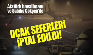 Bazı seferler iptal edildi!