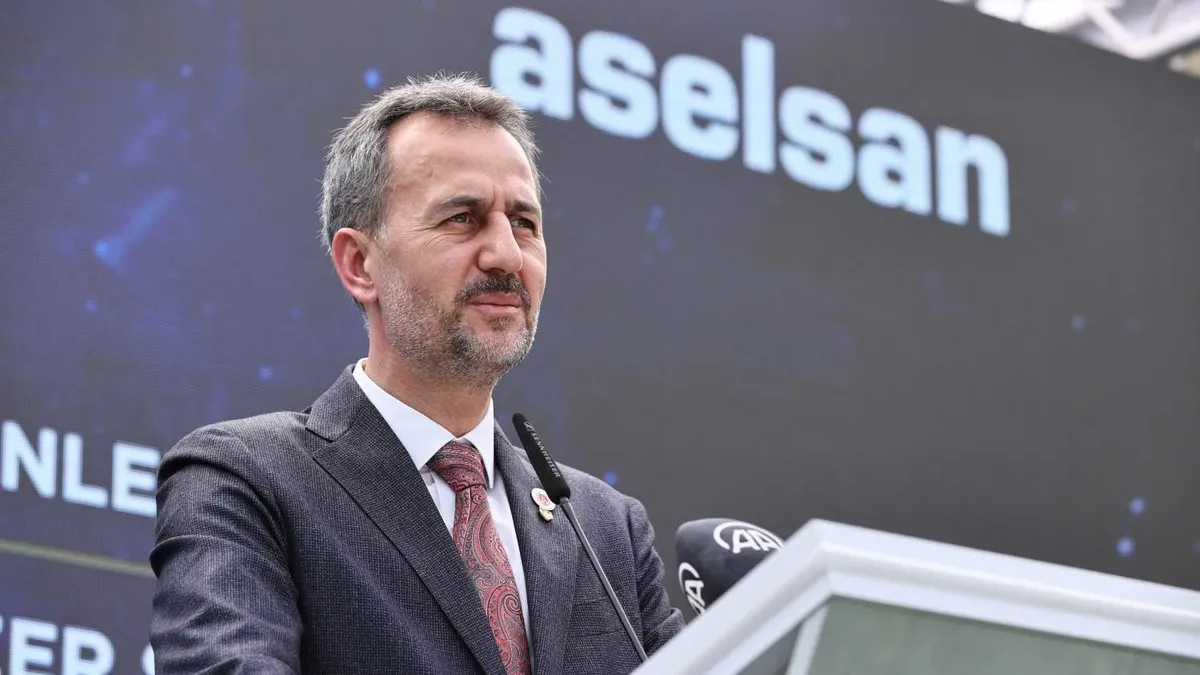 Savunma Sanayii Başkanı Haluk Görgün: Dünyada ilk kez hayata geçirildi Savunma Sanayii Başkanı Haluk Görgün: Dünyada ilk kez hayata geçirildi