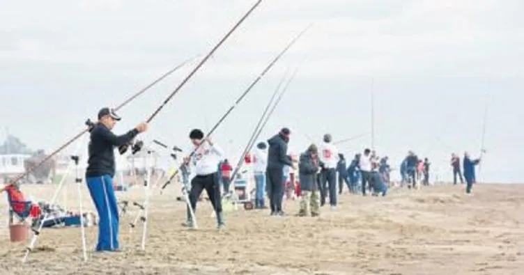 Olta balıkçıları Antalya’da yarıştı