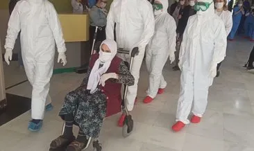 Asırlık çınar virüsü yendi! 101 yaşındaki Fatma Nine’den müjdeli haber