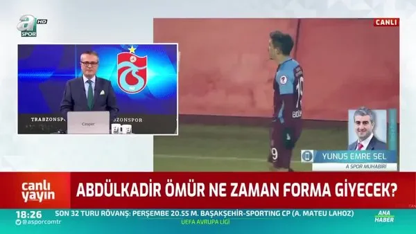 Trabzonspor'a Abdülkadir Ömür müjdesi