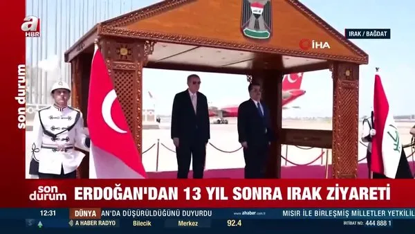 SON DAKİKA: Başkan Erdoğan'dan Irak'a tarihi ziyaret: 13 yıl sonra bir ilk! Yeni dönemin kapılarını aralayacak | Video