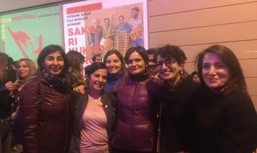 Ezana hakaret eden CHP PM üyesi Sera Kadıgil de yürüyüşe katılmış!