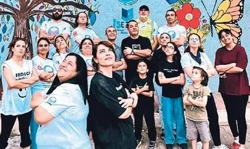 Anaokulunu çiçek bahçesine dönüştürdü #hatay