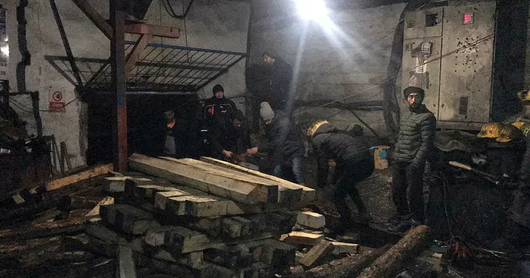 Zonguldak’ta maden ocağında göçük
