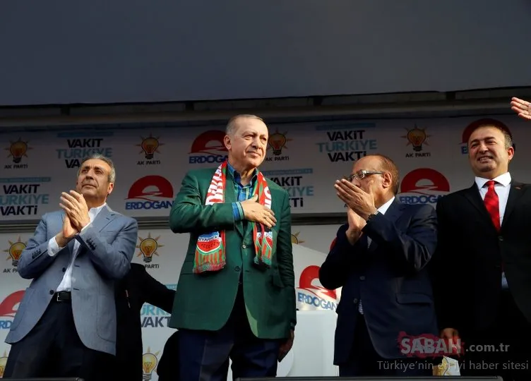 Cumhurbaşkanı Erdoğan'a Diyarbakır'da sevgi seli - 24 hazirana doğru