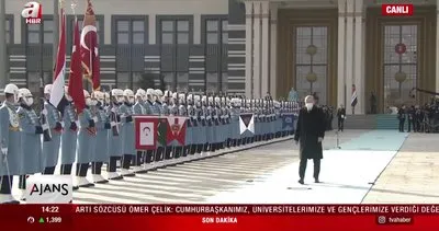 Son dakika! Başkan Erdoğan’dan önemli kabul! Irak Başbakanı Ankara’da | Video