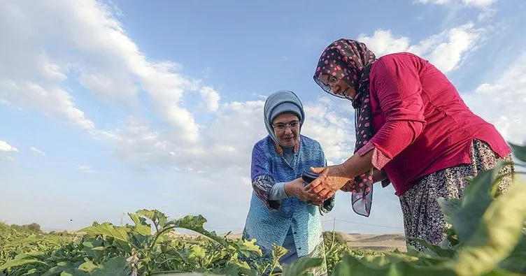 Emine Erdoğan Ayaş’ta çiftçi kadınlarla buluştu: Ata tohumunu yaygınlaştıracağız